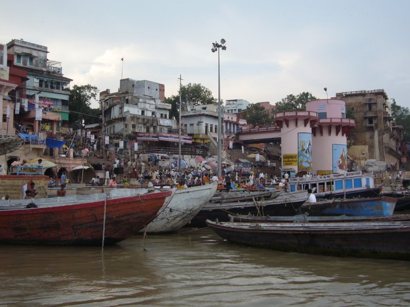 Travel - India - Varanasi - Gangees Boattrip